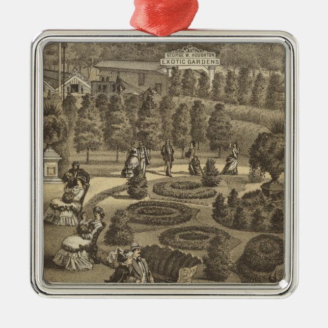 Exotic Gardens & Nurseries in New Jersey Metal Tree Decoration (Front)