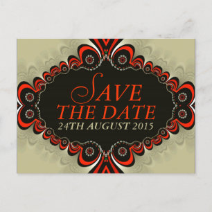 Exotic Genie Designs Save the Date Postcard