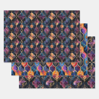EXOTIC GEOMETRIC DECOUPAGE DECORATIVE PAPER