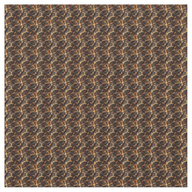 "Exotic Giraffes: On a Giraffe Patterned Canvas" Fabric (Close Up)