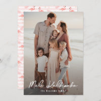 Exotic Hawaiian Mele Kalikimaka Family Photo