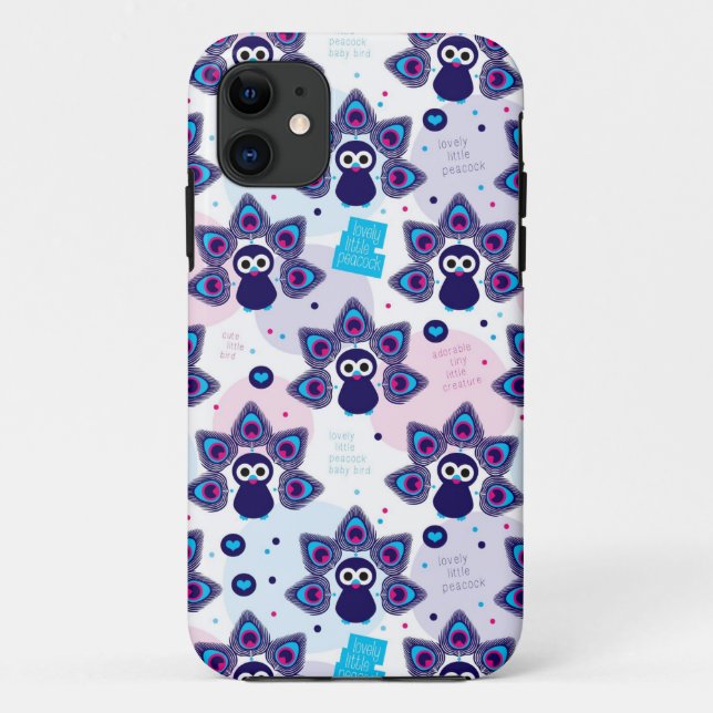 exotic india peacock pattern Case-Mate iPhone case (Back)