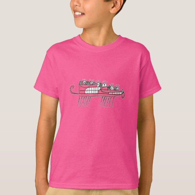 Exotic insect alien monster drawing  T-Shirt (Front)