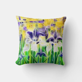 Exotic Iris’s of Summer  Cushion