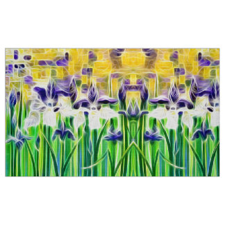 Exotic Iris’s of Summer  Fabric