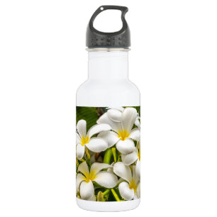 Exotic Island Plumeria Water Bottle