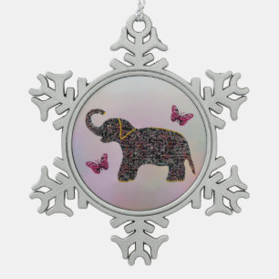 Exotic Jewel Elephant Ornament