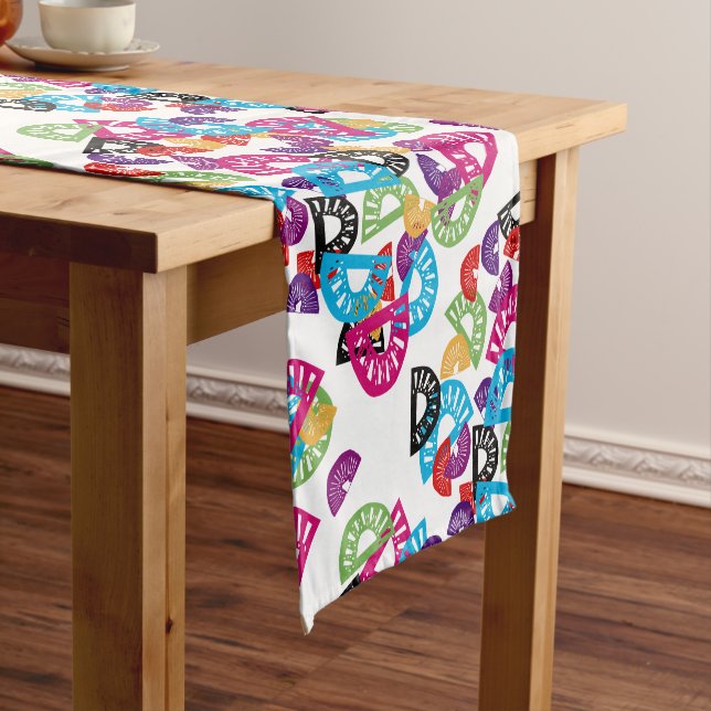 Exotic Kiwi Cocktail (Spain & New Zealand) Short Table Runner (In Situ)