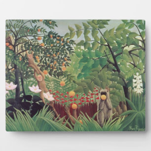 Exotic Landscape, 1910 Plaque