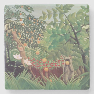 Exotic Landscape, 1910 Stone Coaster