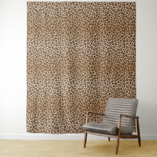 Exotic Leopard print pattern design Tapestry