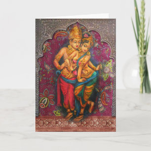 Exotic Love Greeting Card