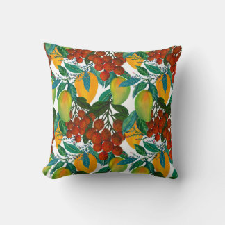 Exotic Mango: Summer Seamless Cushion