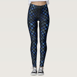 Exotic Motif Theme Womens Fashion Gym Leggings