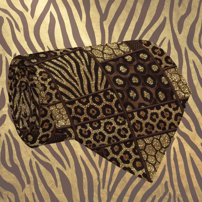 Exotic Neck Tie | Wild African Animal Pattern  (Creator Uploaded)