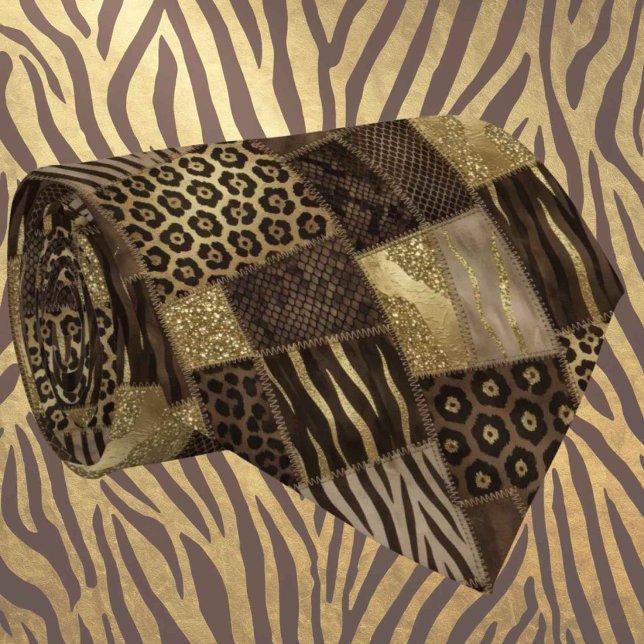 Exotic Neck Tie | Wild African Animal Pattern  (Creator Uploaded)