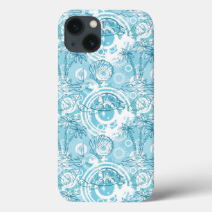 exotic ocean pattern iPhone 13 case