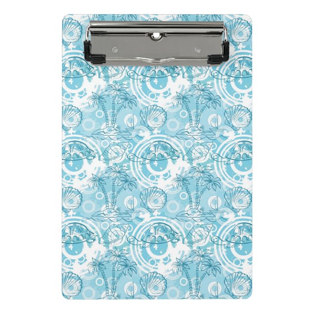 exotic ocean pattern mini clipboard (Front)