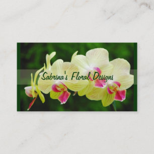 Exotic Orchids Business Card