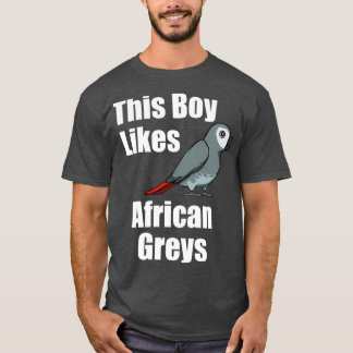 Exotic Parrot Cute Animal This Boy Likes Parrots T-Shirt