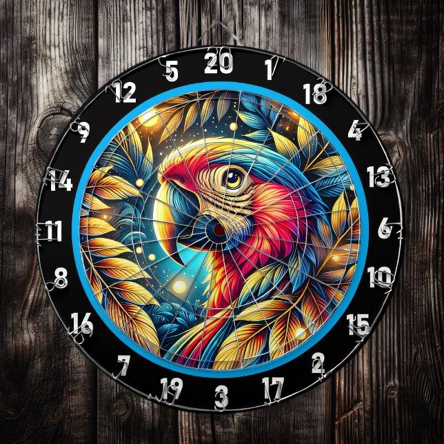 Exotic Parrot Dartboard for Game Nights (Creator Uploaded)