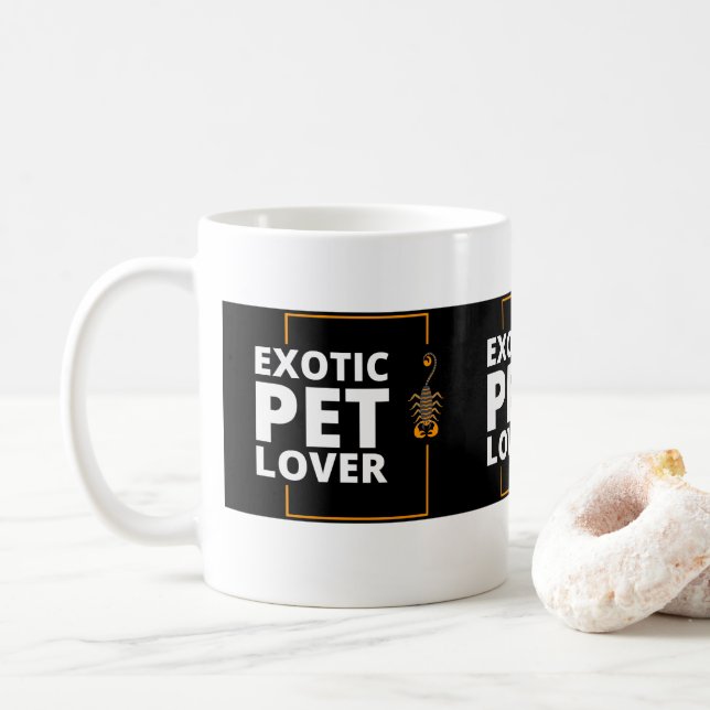 Exotic Pet Lovers Mug (With Donut)