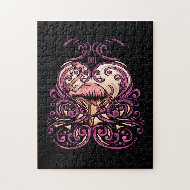 Exotic Pink Jigsaw Puzzle (Vertical)