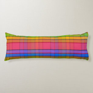 Exotic Plaid MT Body Cushion