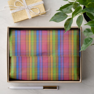 Exotic Plaid MT Tissue Paper