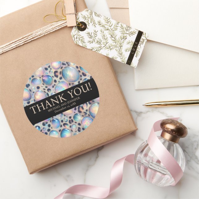 Exotic Posh Wedding Stickers (Gifting)