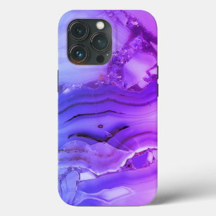 Exotic Purple Marble  iPhone 13 Pro Case