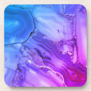 Exotic Purple Marble Coaster