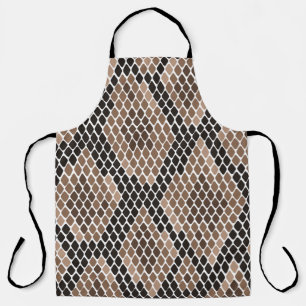 Exotic Python Skin Animal Pattern Design Apron