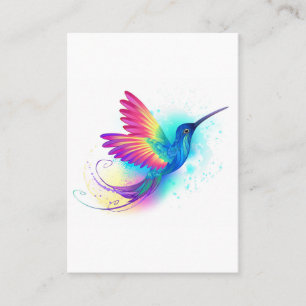 Exotic Rainbow Hummingbird Appointment Card