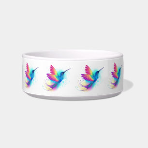 Exotic Rainbow Hummingbird Bowl