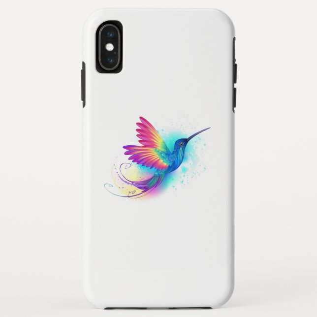 Exotic Rainbow Hummingbird Case-Mate iPhone Case (Back)