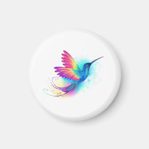 Exotic Rainbow Hummingbird Magnet