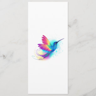 Exotic Rainbow Hummingbird Menu