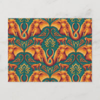 Exotic Safari Tapestry Pattern - The White Lotus