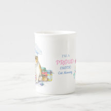 Exotic Shorthair Cat Mum Bone China Personalised