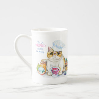 Exotic Shorthair Cat Mum Bone China Personalised Bone China Mug
