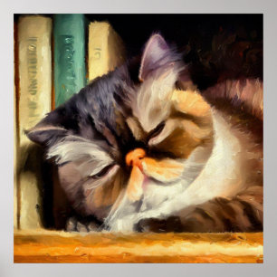 Exotic Shorthair Cat  Poster