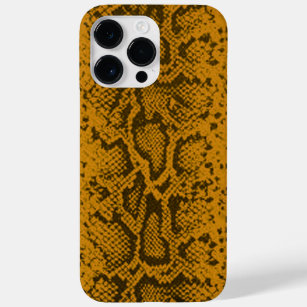 Exotic Snakeskin Pattern   golden tan Case-Mate iPhone 14 Pro Max Case