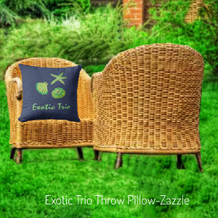 Exotic Trio Cushion