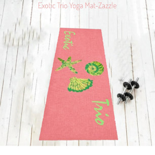 Exotic Trio  Yoga Mat