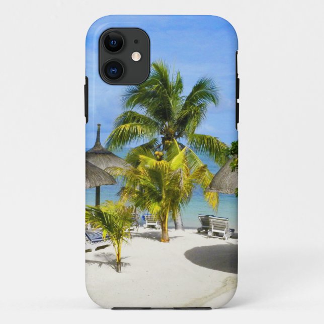 Exotic Tropical Beach iPhone 5 Case (Back)
