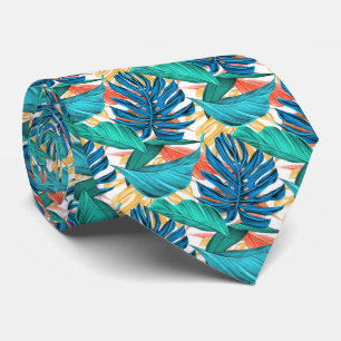 Exotic Tropical Leaves 1 Tie
