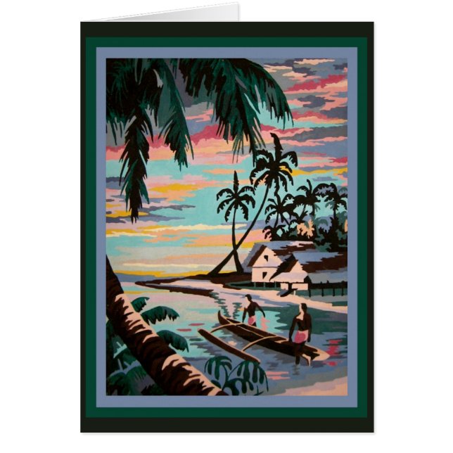 Exotic Tropical Paint-by-Number Nostalgia! (Front)