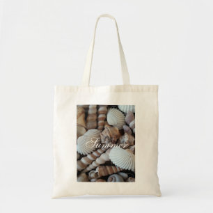Exotic Tropical Summer Sea Shells Photography Tote Bag