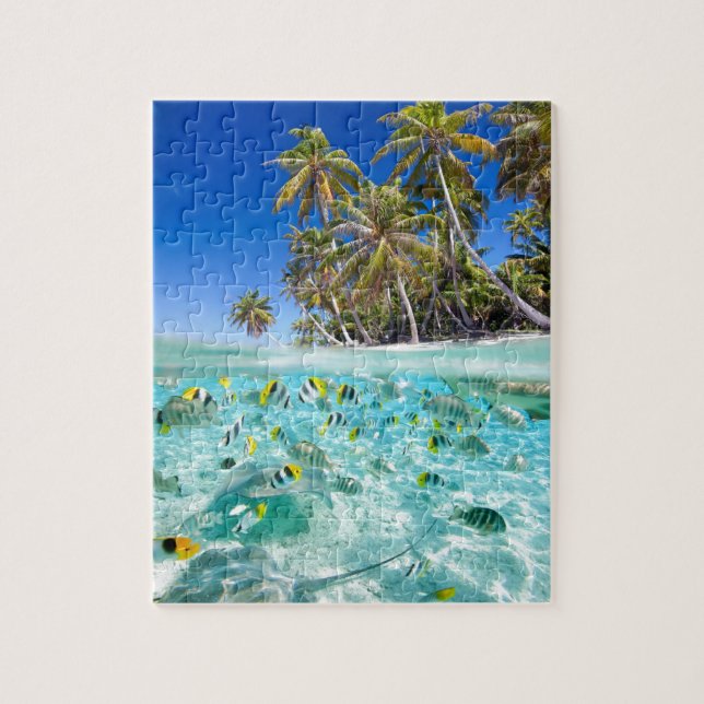 Exotic vacations jigsaw puzzle (Vertical)